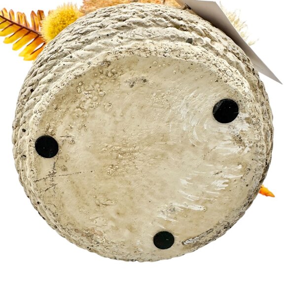 Autumn Whisper Faux Floral Arrangement Textured Rope Basket By Branch & Blossom - Picture 6 of 9